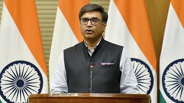 印度外交秘書米斯里（中文名“唐勇勝” - 俄羅斯衛星通訊社