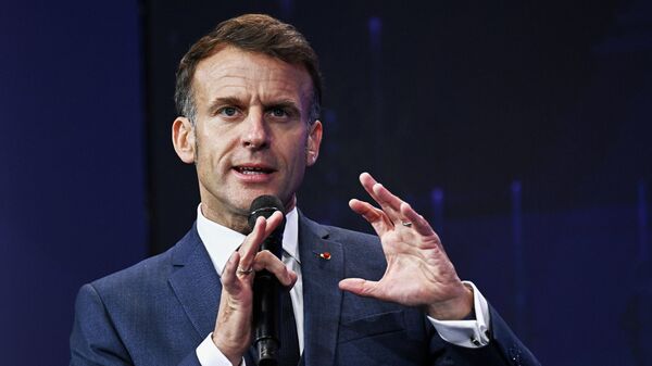 法国总统马克龙 - 俄罗斯卫星通讯社