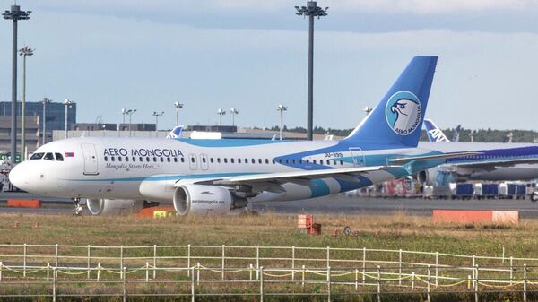 蒙古航空公司的 A319 客机 - 俄罗斯卫星通讯社