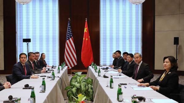 王毅會見美國國務卿魯比奧 - 俄羅斯衛星通訊社