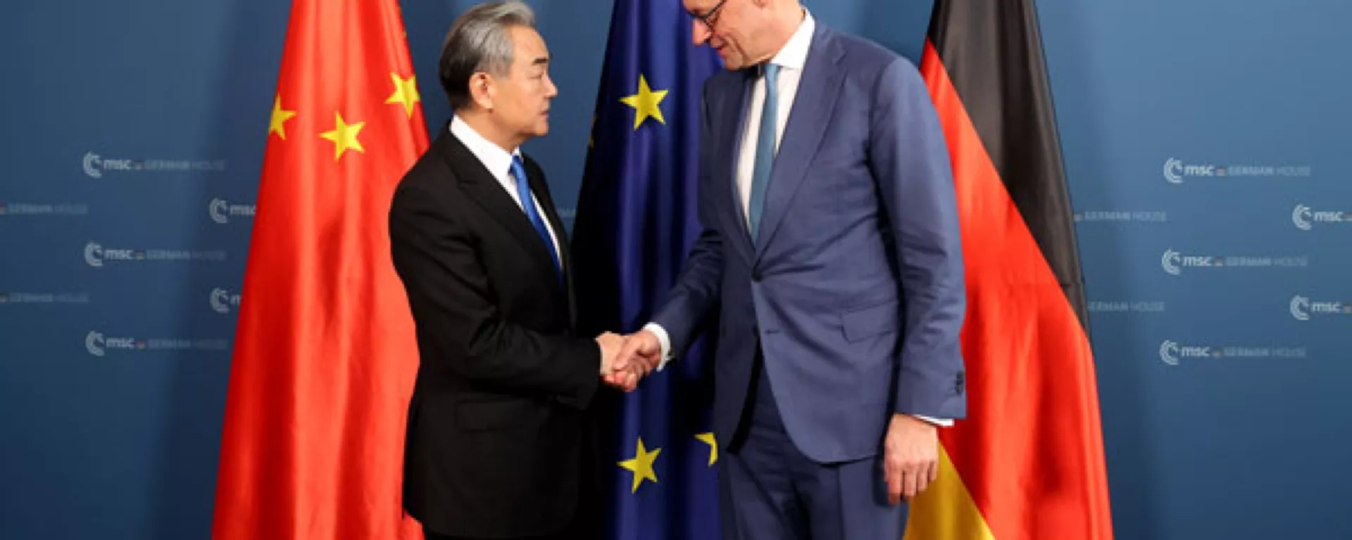 德国总理默茨会见王毅 - 俄罗斯卫星通讯社, 1920, 15.02.2026