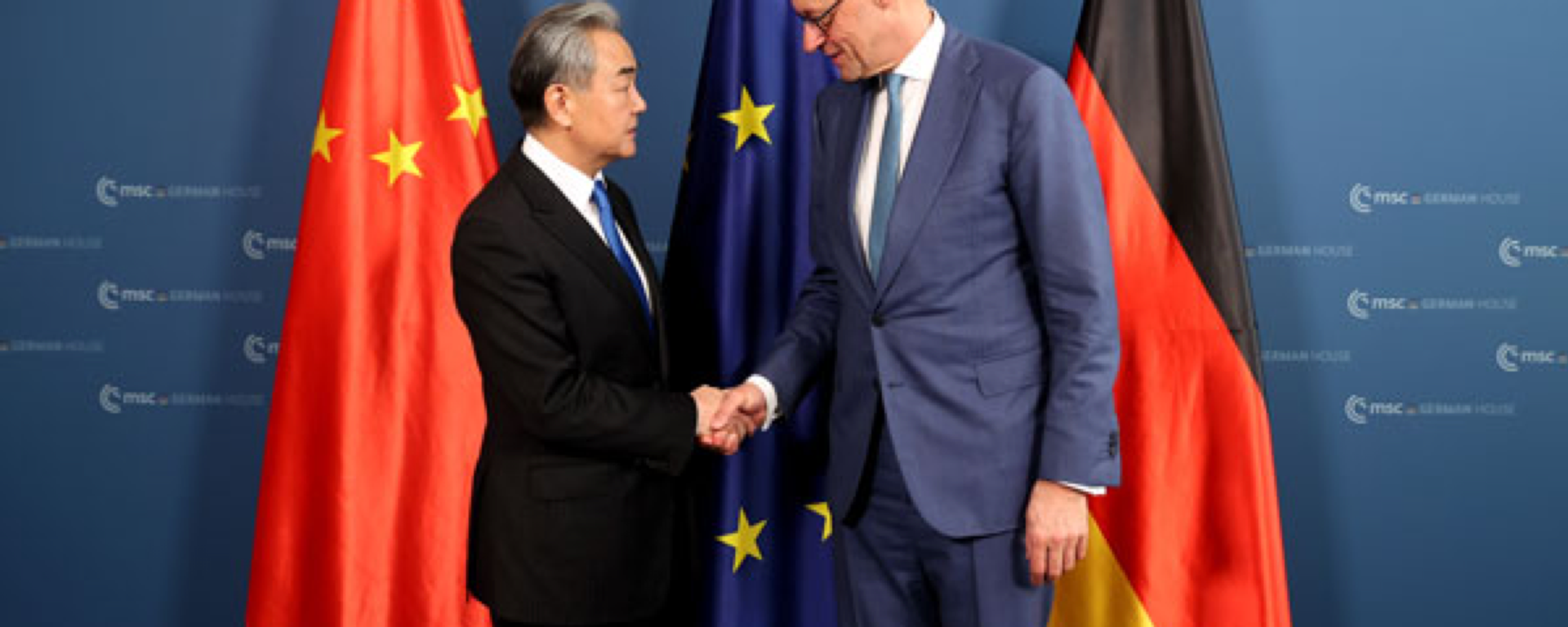 德国总理默茨会见王毅 - 俄罗斯卫星通讯社, 1920, 15.02.2026