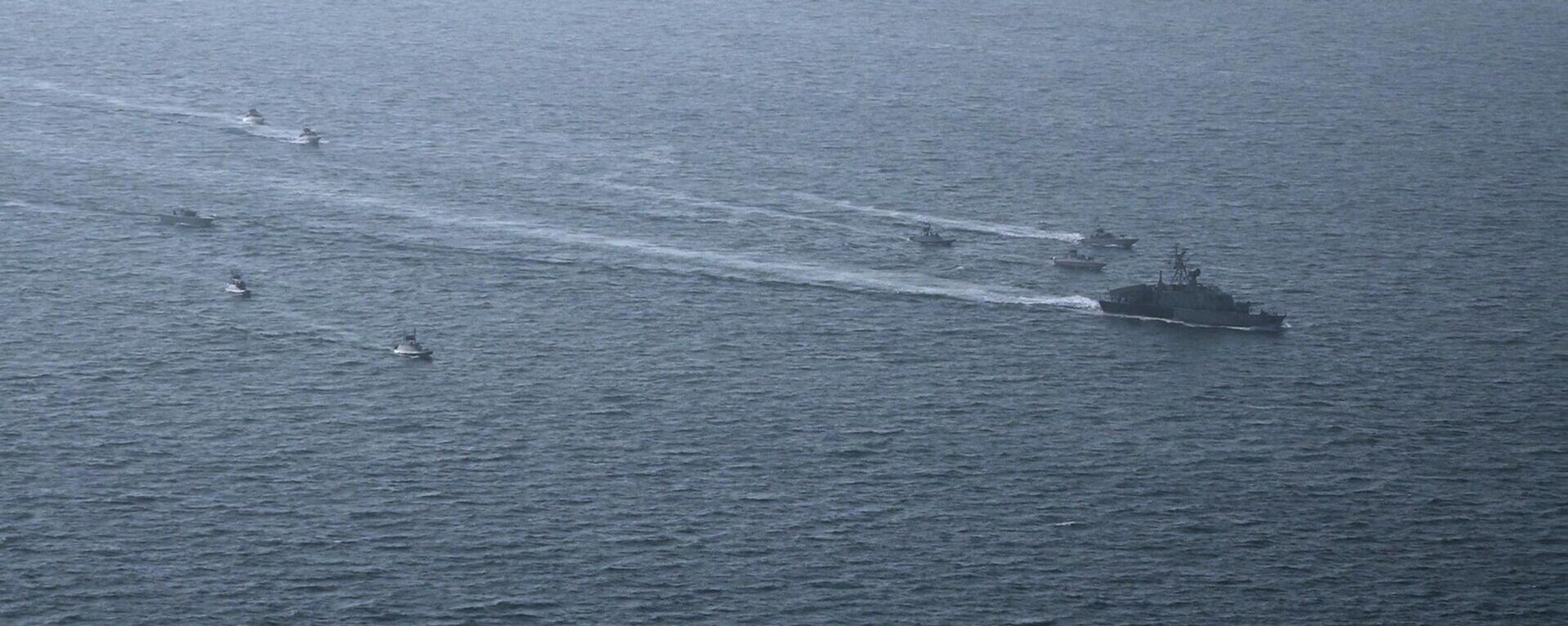 伊朗伊斯兰革命卫队在波斯湾进行海军演习（资料图片） - 俄罗斯卫星通讯社, 1920, 07.03.2026