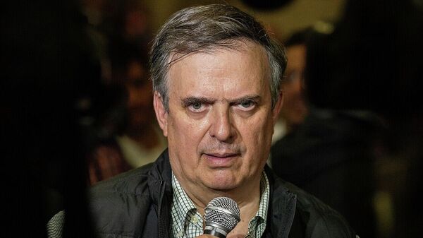 墨西哥经济部长马塞洛•埃布拉德 - 俄罗斯卫星通讯社