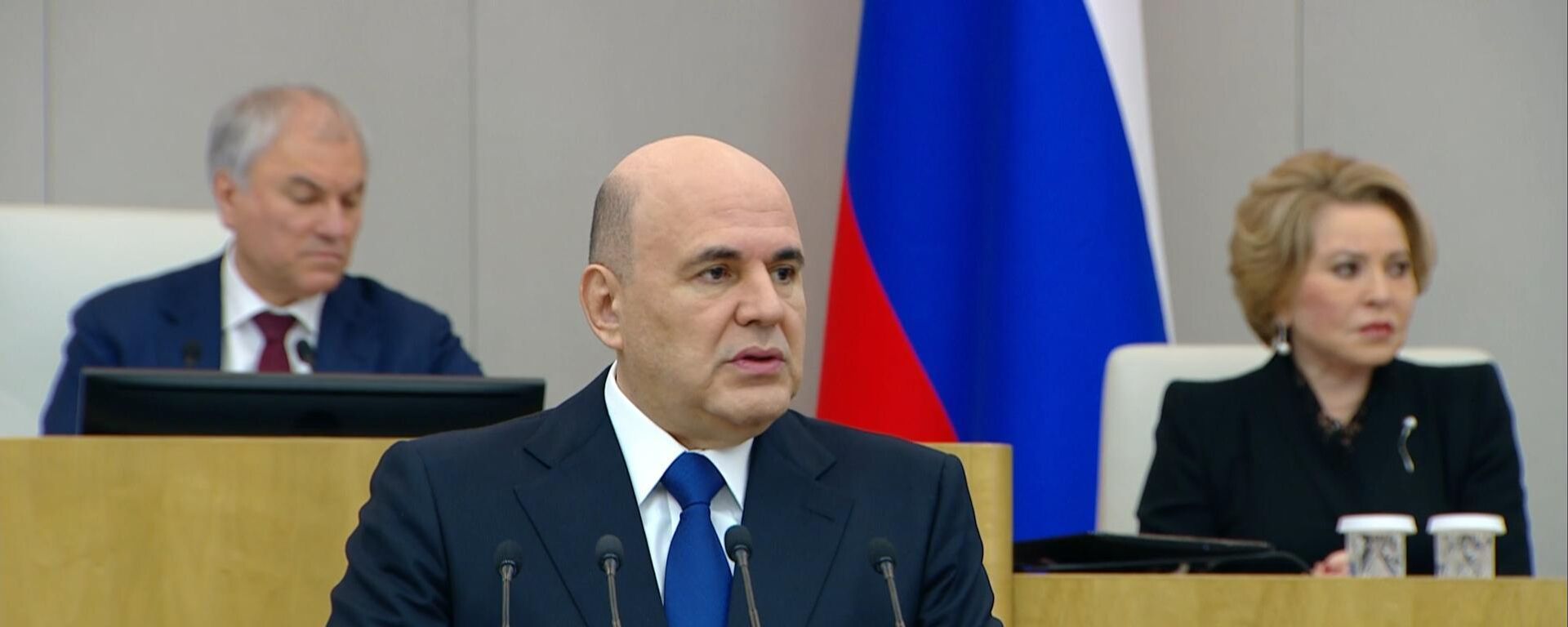 俄总理：2025年俄GDP增长1%，三年增长超过10% - 俄罗斯卫星通讯社, 1920, 25.02.2026