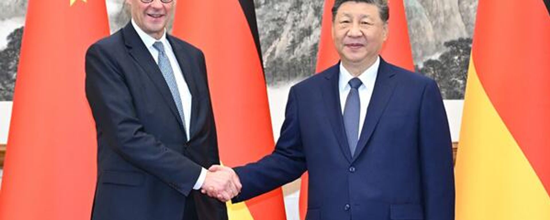 习近平会见默茨：望德方理性看待中国，坚持对话解决乌危机 - 俄罗斯卫星通讯社, 1920, 26.02.2026