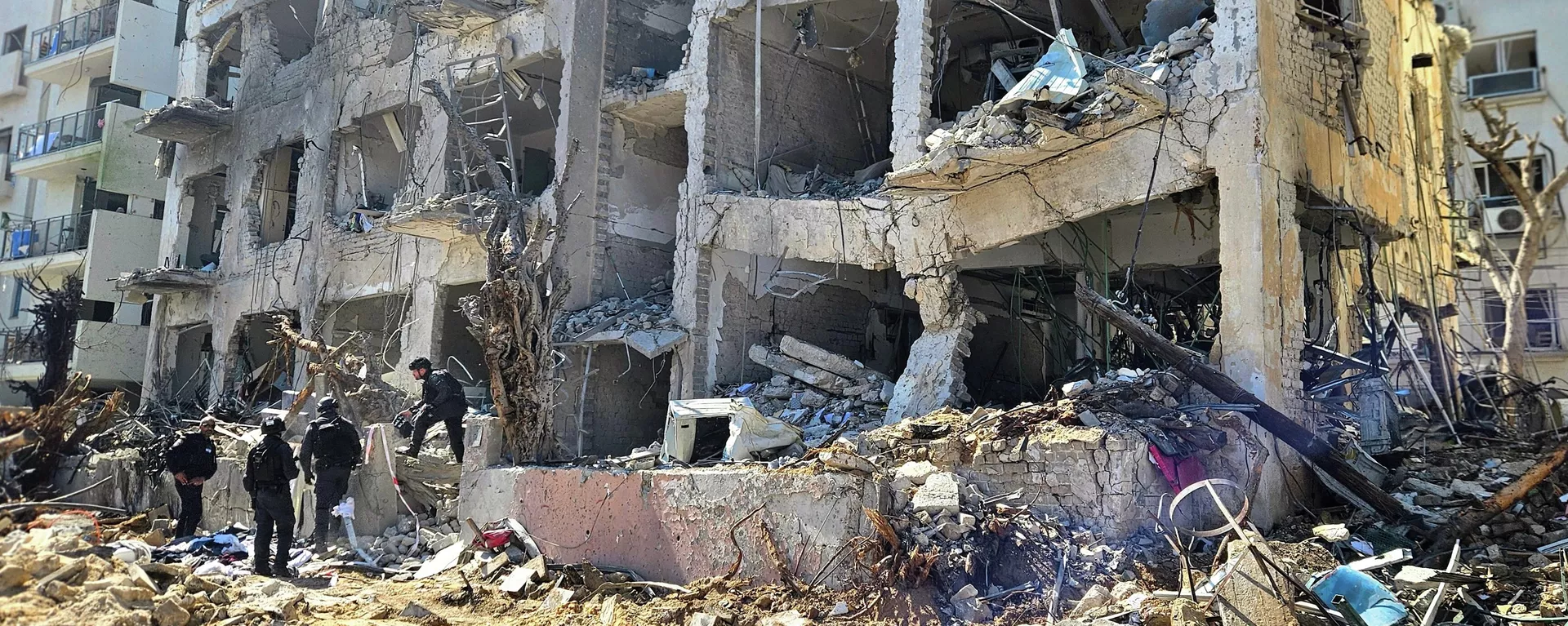 特拉维夫。伊朗对以色列领土实施了报复性导弹打击 - 俄罗斯卫星通讯社, 1920, 02.03.2026