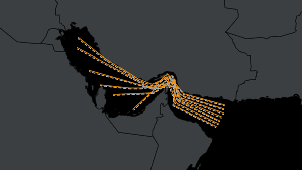霍尔木兹海峡油气运输路线 - 俄罗斯卫星通讯社