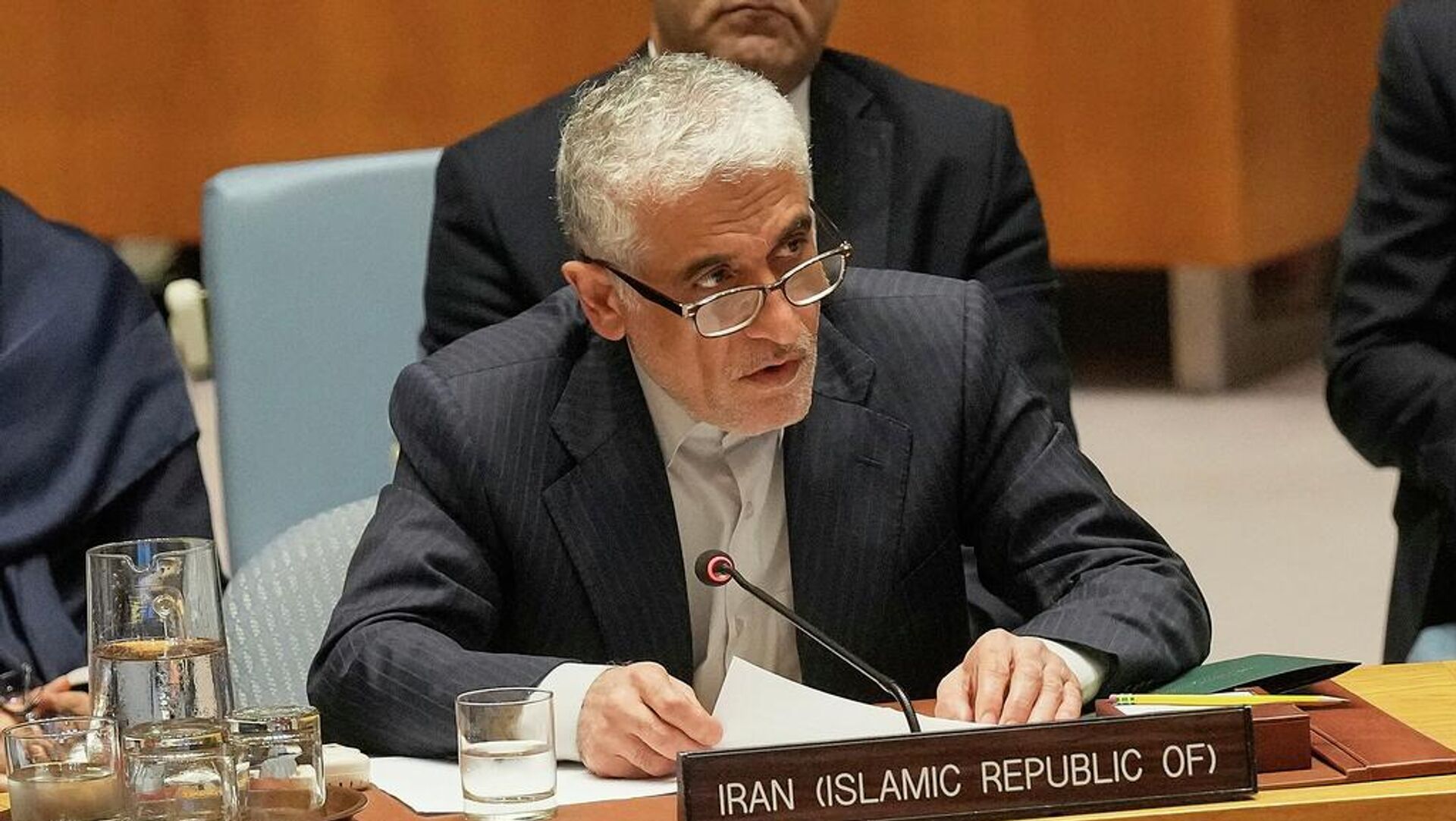 伊朗常驻联合国代表伊拉瓦尼 - 俄罗斯卫星通讯社, 1920, 03.03.2026