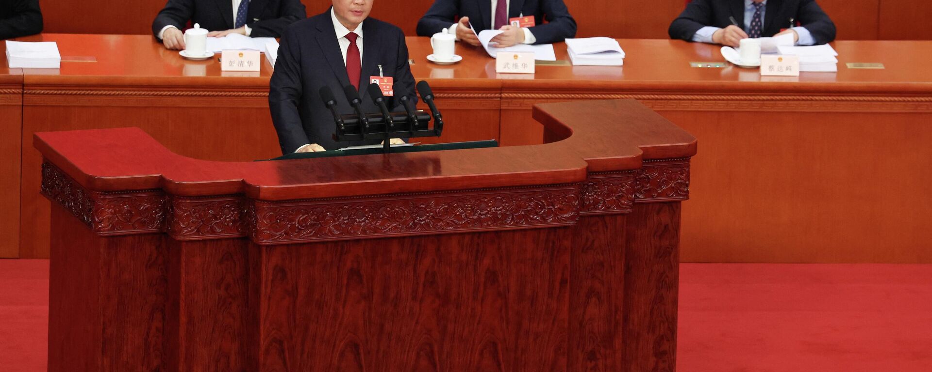 中国十四届全国人大四次会议 - 俄罗斯卫星通讯社, 1920, 05.03.2026