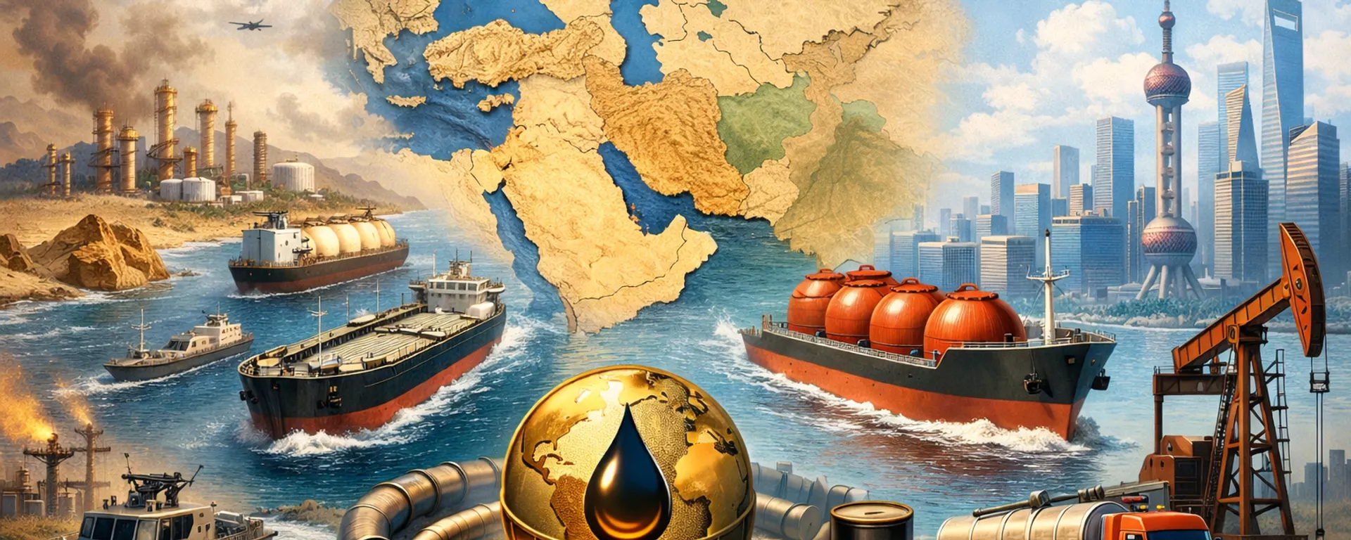 霍尔木兹海峡：对中国石油供应影响几何？ - 俄罗斯卫星通讯社, 1920, 06.03.2026