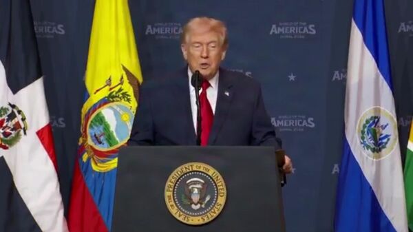 特朗普称美国已摧毁42艘伊朗舰船 - 俄罗斯卫星通讯社