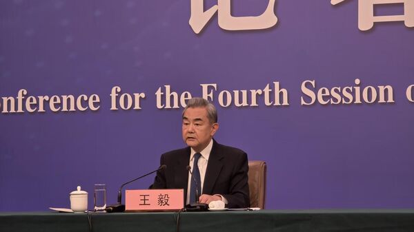 Chinese Foreign Minister Wang Yi - 俄罗斯卫星通讯社