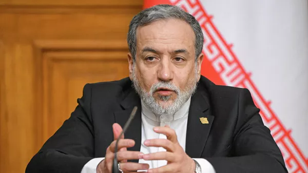 伊朗外交部长阿巴斯·阿拉格齐 - 俄罗斯卫星通讯社