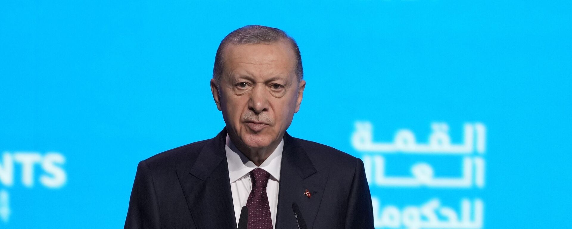 Президент Турции Реджеп Тайип Эрдоган выступает во время Всемирного саммита правительств в Дубае, ОАЭ - 俄罗斯卫星通讯社, 1920, 25.03.2026