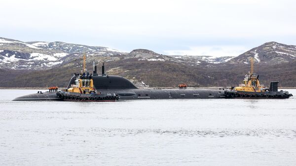 导弹核潜艇‘喀山’号 - 俄罗斯卫星通讯社