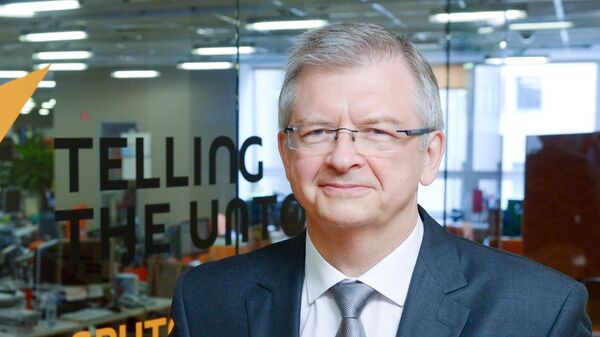 俄罗斯驻斯洛伐克大使谢尔盖·安德烈耶夫 - 俄罗斯卫星通讯社