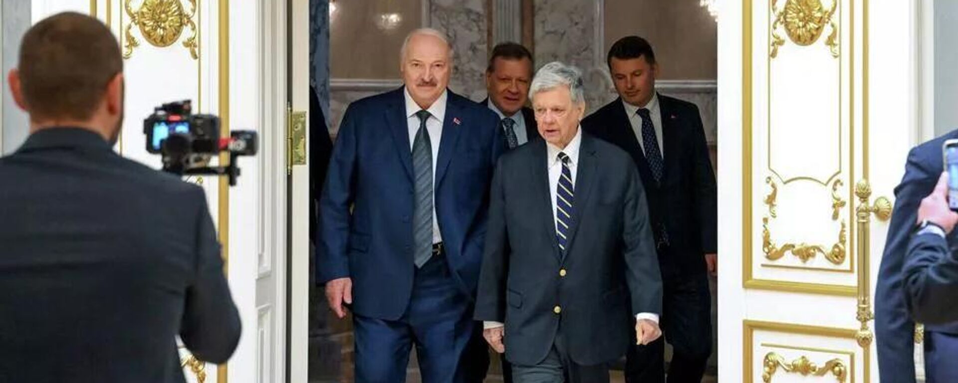 白俄罗斯总统卢卡申科与美国白俄罗斯问题特使约翰•科尔 - 俄罗斯卫星通讯社, 1920, 20.03.2026