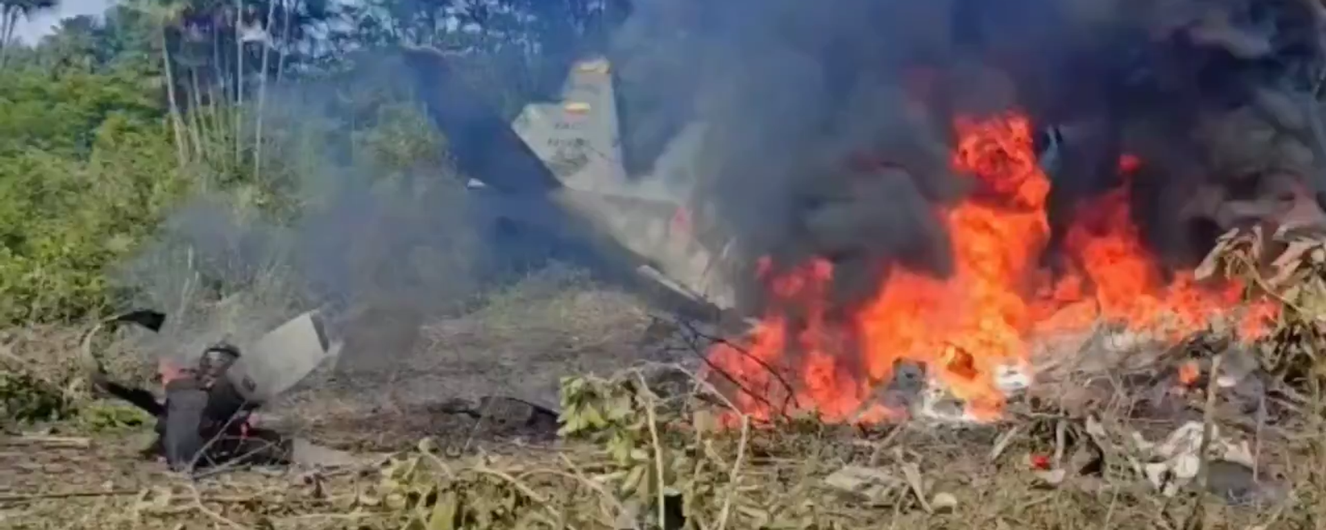 哥伦比亚空军：失事飞机上共有125人，至少有48人获救 - 俄罗斯卫星通讯社, 1920, 24.03.2026