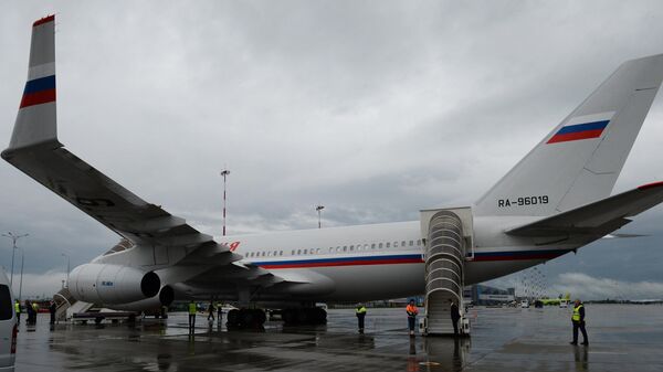 “俄罗斯”特种飞行大队伊尔-96-300飞机 - 俄罗斯卫星通讯社