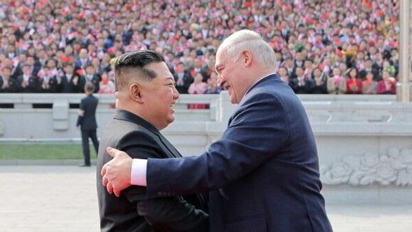 白俄羅斯共和國總統盧卡申科訪問朝鮮 - 俄羅斯衛星通訊社