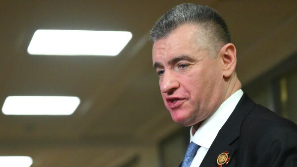 俄罗斯国家杜马国际事务委员会主席列昂尼德·斯卢茨基 - 俄罗斯卫星通讯社