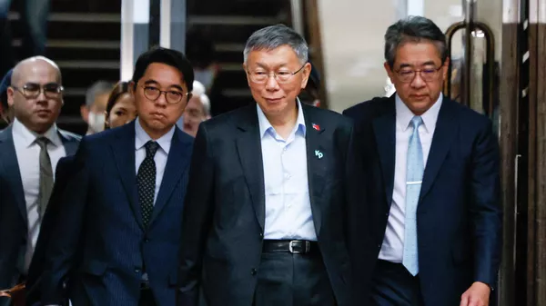 柯文哲 - 俄罗斯卫星通讯社