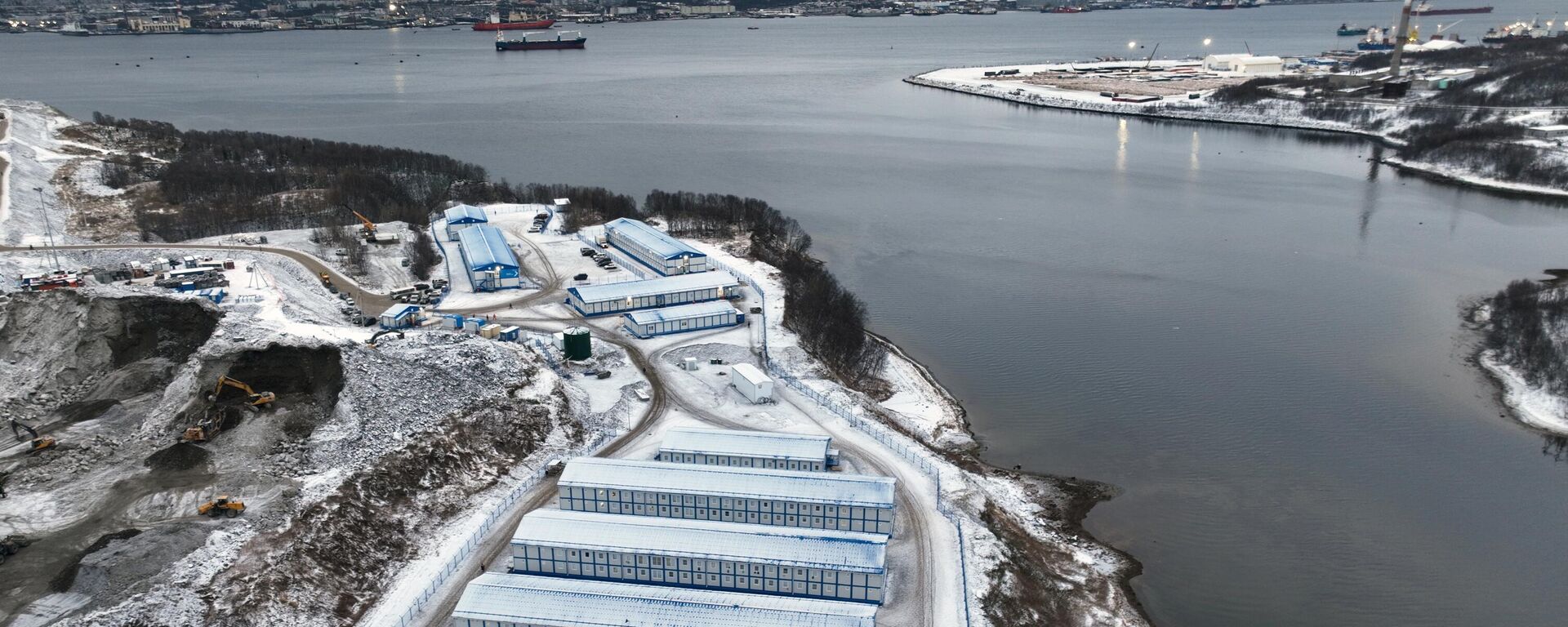 摩爾曼斯克州“拉夫納”海港的建設 - 俄羅斯衛星通訊社, 1920, 31.03.2026