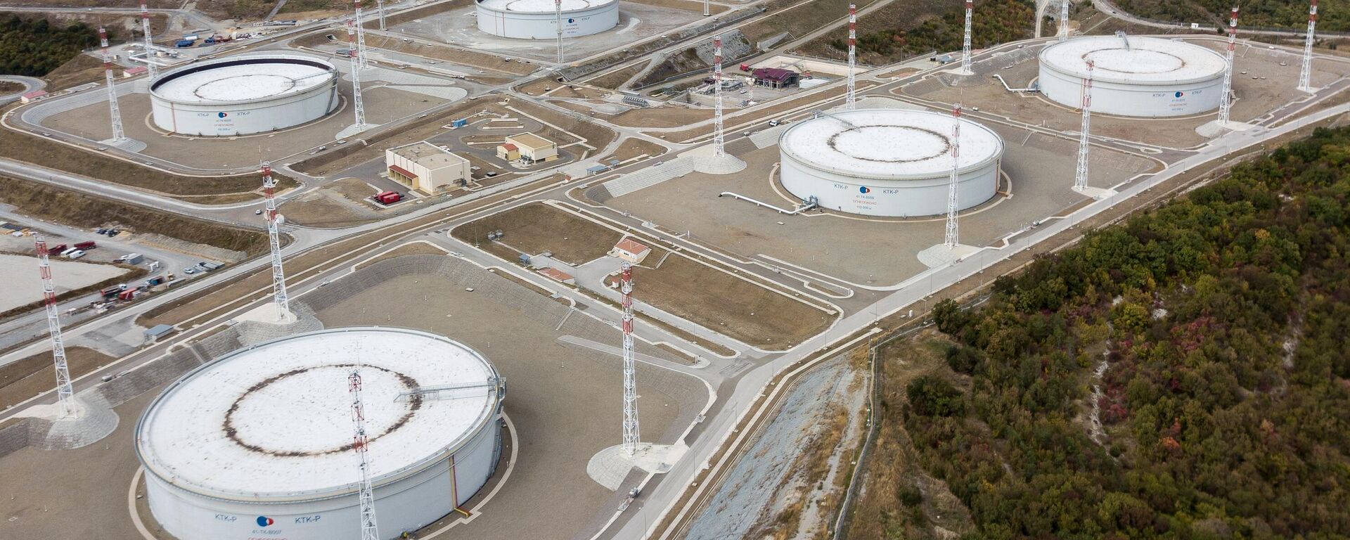 克拉斯诺达尔边疆区里海管道联盟石油储存设施 - 俄罗斯卫星通讯社, 1920, 06.04.2026