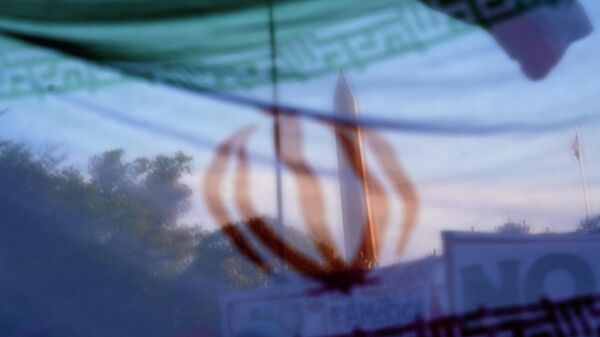 Протесты против войны с Ираном в США  - 俄罗斯卫星通讯社