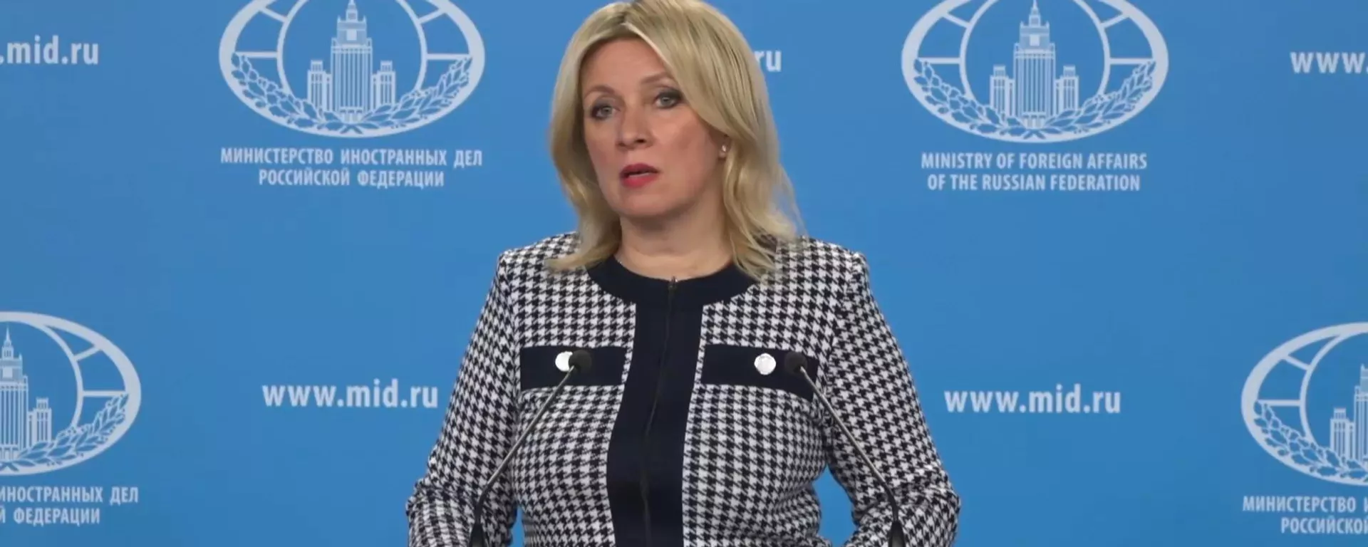 扎哈罗娃谈美国对伊朗政策前后不一：这就是西方解读下的“奇特民主” - 世界报道, 1920, 08.04.2026