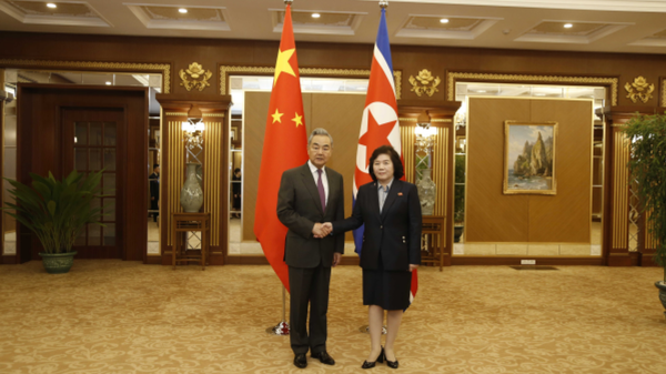 王毅会见朝鲜外相 - 俄罗斯卫星通讯社