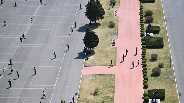 俄库尔斯克州土壤交付平壤朝鲜战士纪念馆 - 俄罗斯卫星通讯社