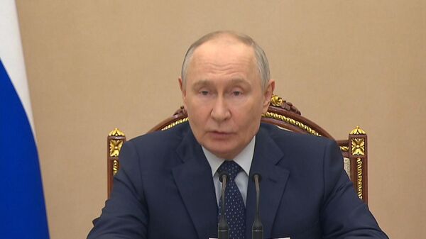 普京：俄罗斯GDP连续两个月下降 - 俄罗斯卫星通讯社