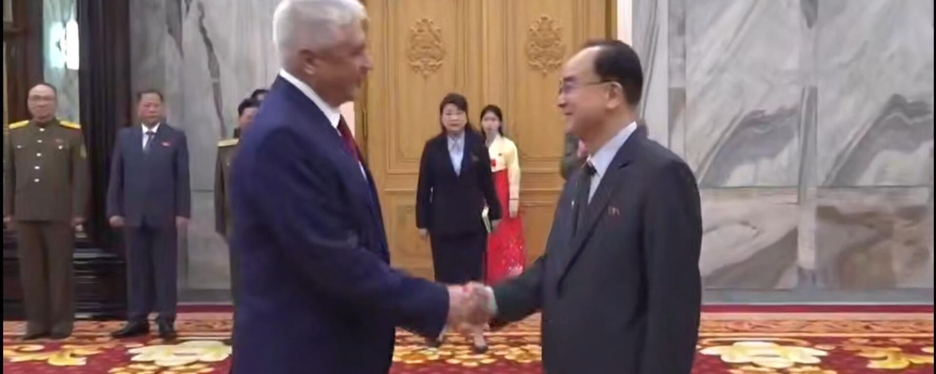 俄罗斯内务部长会见朝鲜最高人民会议常任委员会委员长 - 俄罗斯卫星通讯社, 1920, 22.04.2026