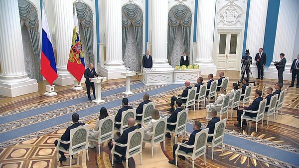 普京：前奧委會政治化行為損害奧運原則 - 俄羅斯衛星通訊社