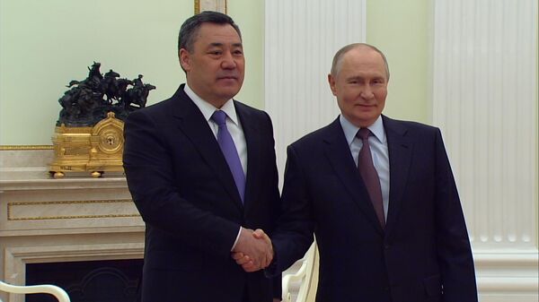 普京與吉爾吉斯斯坦總統討論經濟合作 - 俄羅斯衛星通訊社