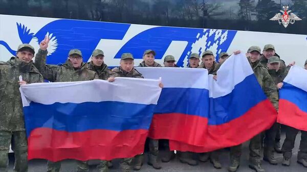 俄国防部：193名俄罗斯军人返回 - 俄罗斯卫星通讯社