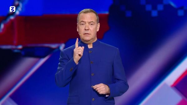 梅德韦杰夫称美国是俄主要地缘政治对手 - 俄罗斯卫星通讯社