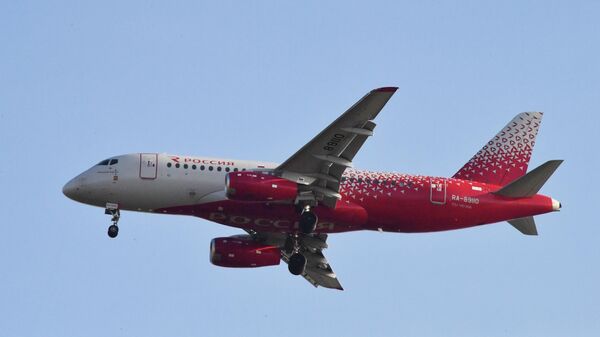 SuperJet 100-95B 客機 - 俄羅斯衛星通訊社
