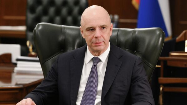 俄羅斯財政部長西盧阿諾夫  - 俄羅斯衛星通訊社