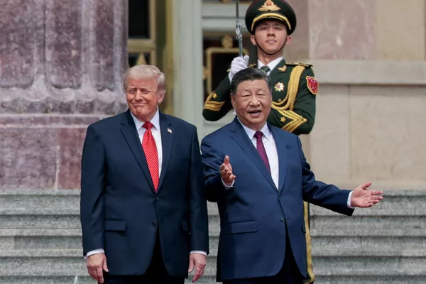 习近平为特朗普举行欢迎仪式 - 俄罗斯卫星通讯社