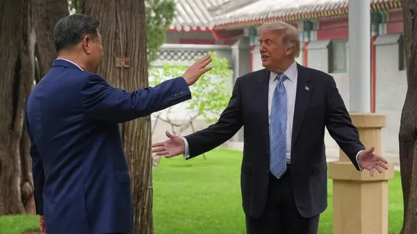 Визит Дональда Трампа в Китай - 俄罗斯卫星通讯社