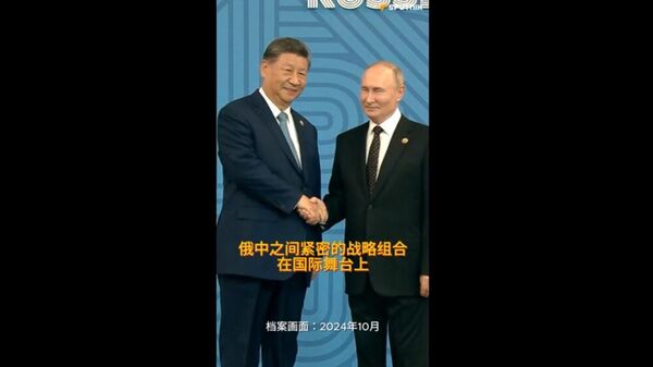 普京：俄中之间紧密的战略组合在国际舞台上发挥着重要的稳定作用 - 俄罗斯卫星通讯社