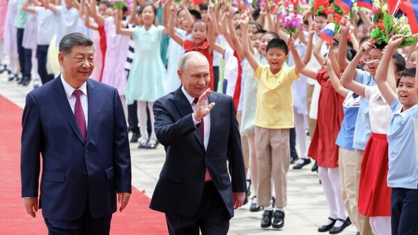 Официальный визит президента РФ Владимира Путина в Пекин - 俄罗斯卫星通讯社