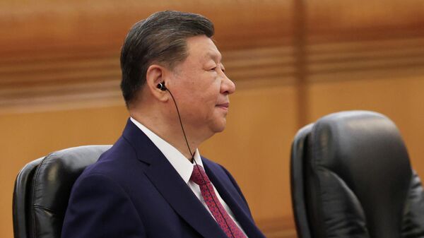 习近平访问朝鲜，朝方举行盛大欢迎仪式 - 俄罗斯卫星通讯社