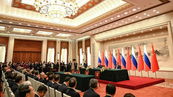 Официальный визит президента РФ Владимира Путина в Пекин - 俄罗斯卫星通讯社