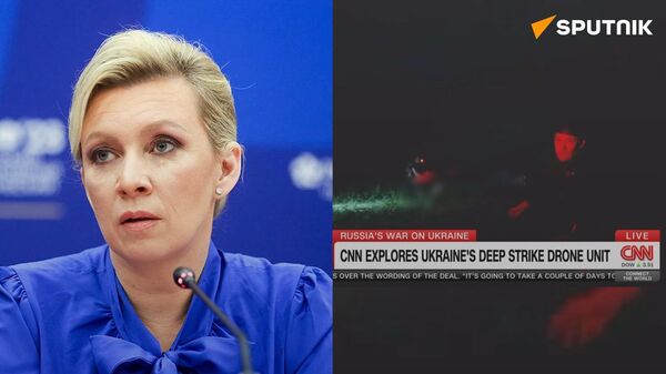 扎哈罗娃：CNN可能拍摄了乌方准备卢甘斯克学校恐袭的过程 - 俄罗斯卫星通讯社