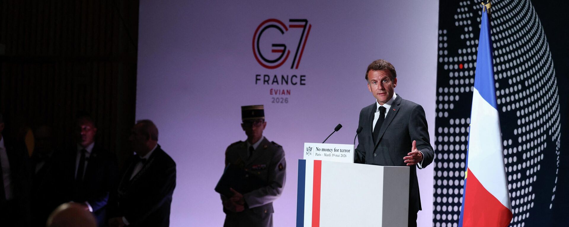 French President Emmanuel Macron  - 俄羅斯衛星通訊社, 1920, 11.06.2026