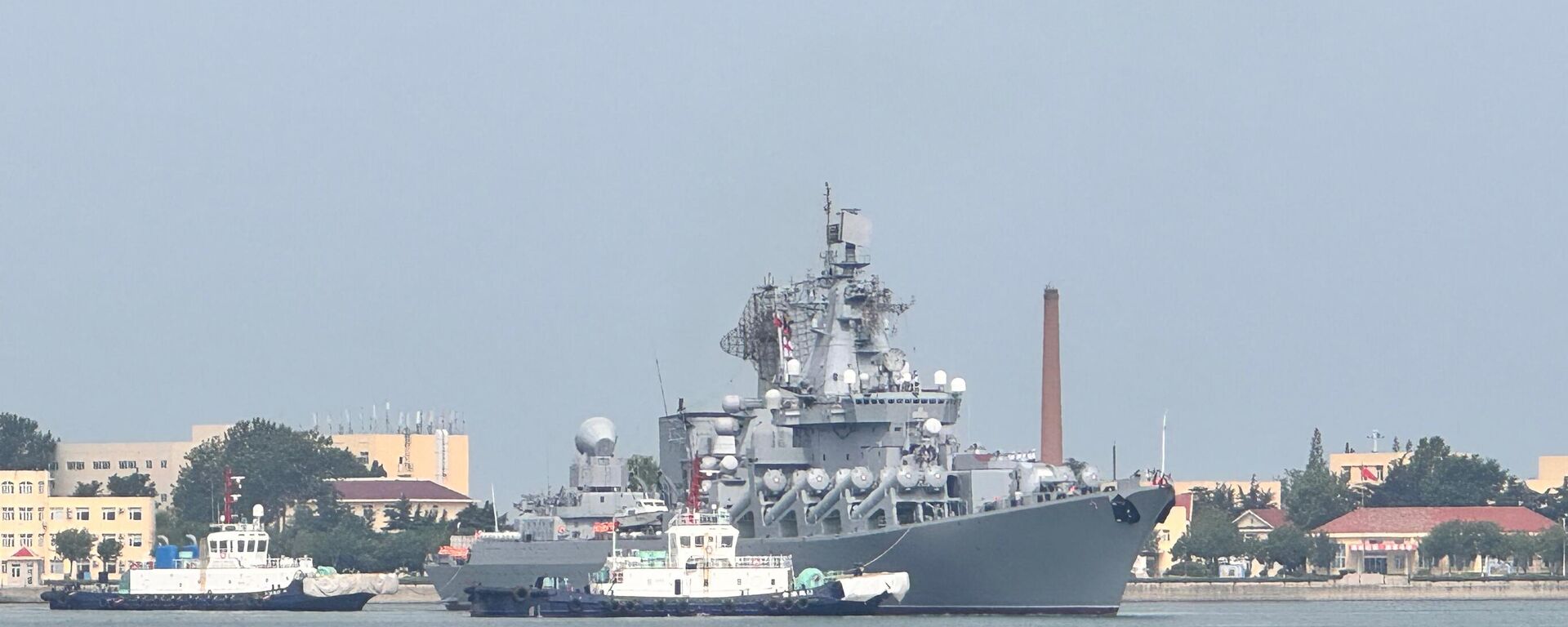 俄太平洋艦隊艦艇編隊抵達青島 - 俄羅斯衛星通訊社, 1920, 05.07.2026
